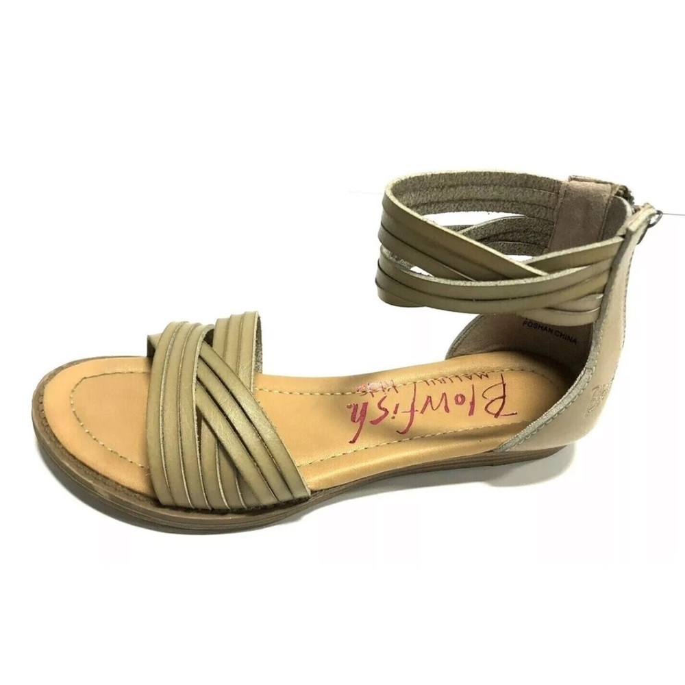 Blowfish Malibu Kids’ Baot, Brown Sandals, Girls’ Size 1 M